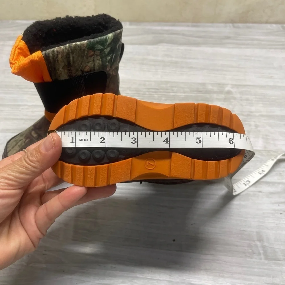 Game Winner Camo Toddler Hunting Rain Winter Boots size 7